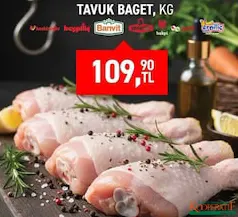 TAVUK BAGET ÇEŞİTLERİ KG fiyat ve kampanya bilgisi